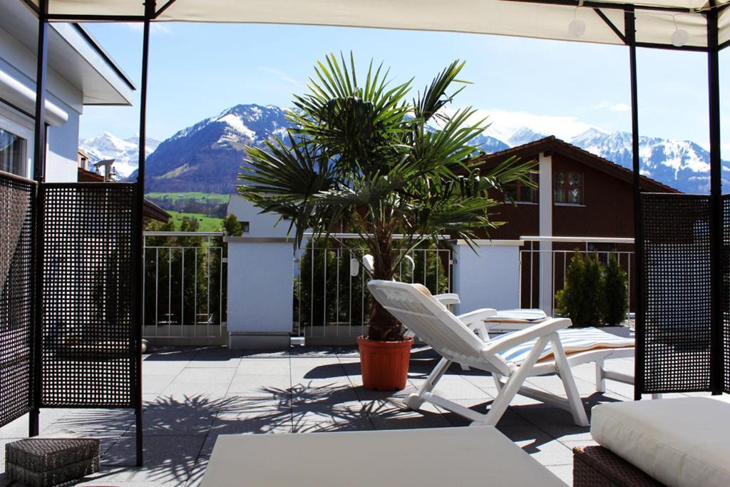 Superior Apartment Sarnen Kamer foto